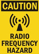 caution radio hazard